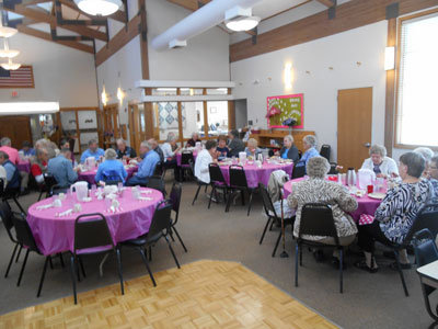 Elderly at the Wayne Senior Center