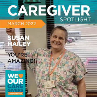 Right at Home Rockwall Caregiver Spotlight on Susan
