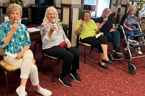 Liberty Heights Gracious Retirement Living Birthdays and Bomb Pops