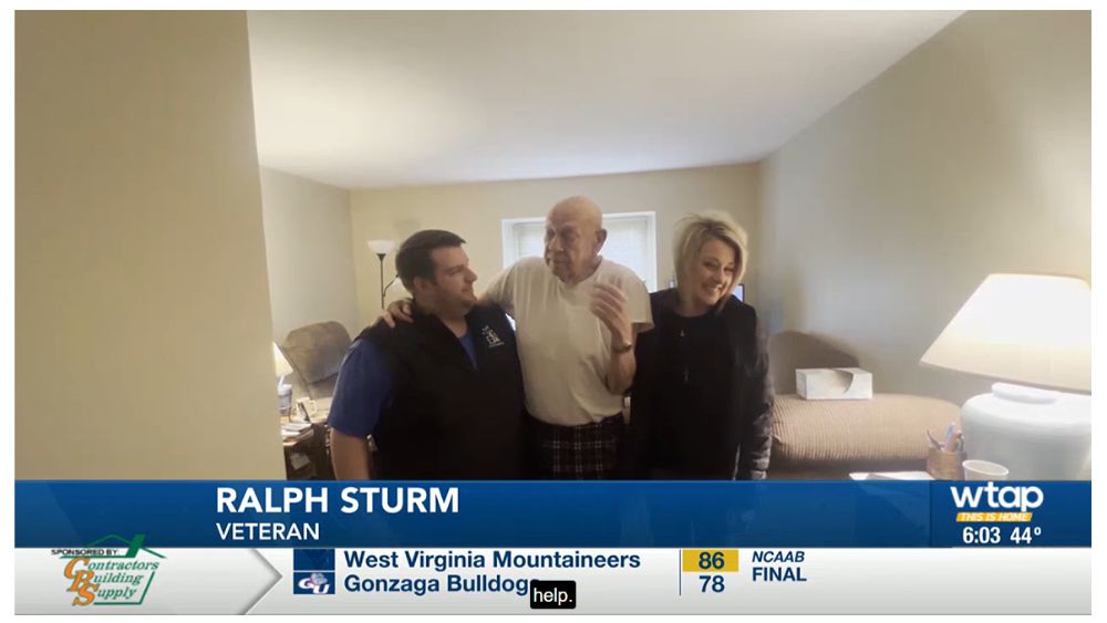 wtap news story about delivering thanksgiving meals for veterans nov 2024