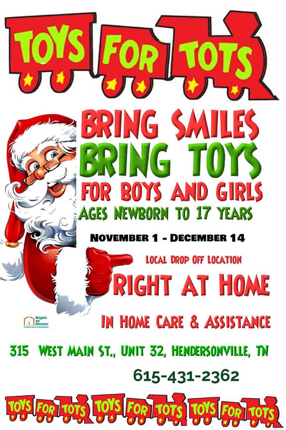 Toys for Tots drop off information