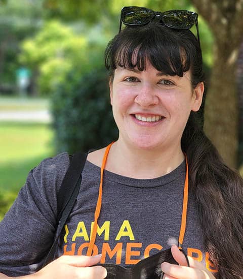 Michelle Gaughran, Right at Home Virginia Beach Caregiver of the Month for September 2022