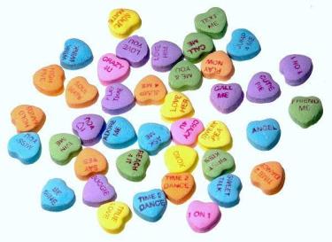 Valentine Candy Hearts