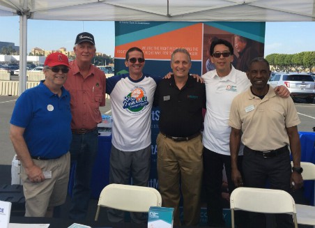 Right at Home Orange County Offices participate in Alzheimer's Walk 4 Orange County at Angels Stadium