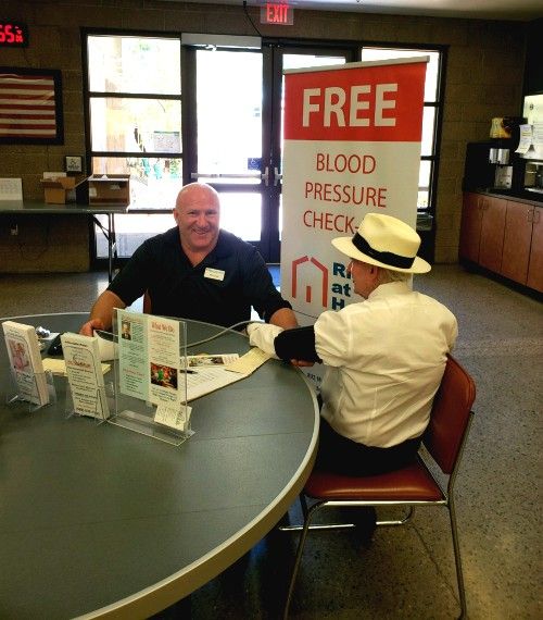 Gilbert Senior Center Blood Pressure Check