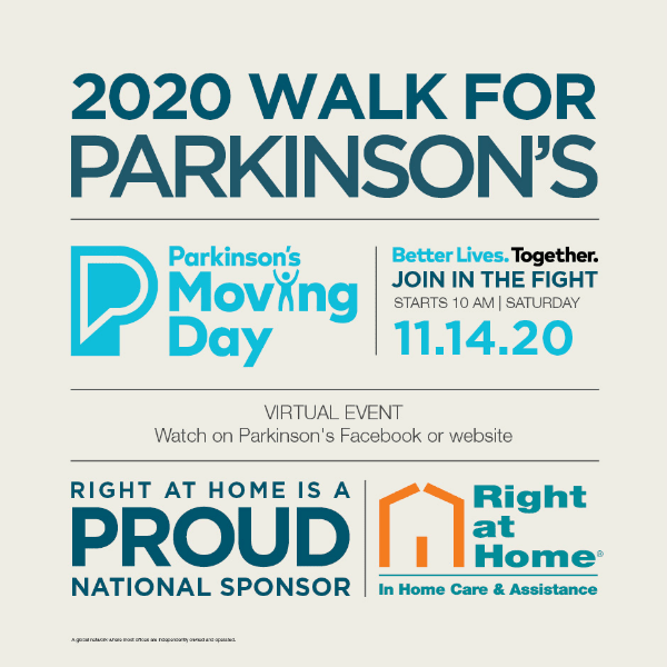 2020 Virtual Parkinson's Los Angeles Moving Day graphic