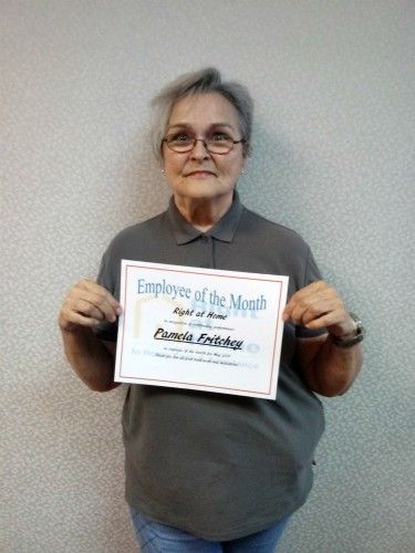 May Caregiver of the Month Pamela F