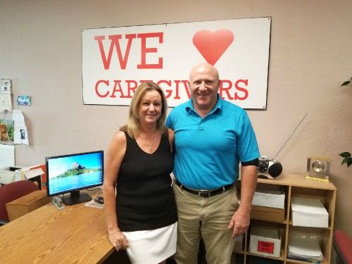 Mark and Becky Leuer - Owners of Right at Home