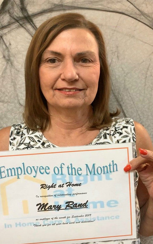 Mary Rand Employee of the Month for September