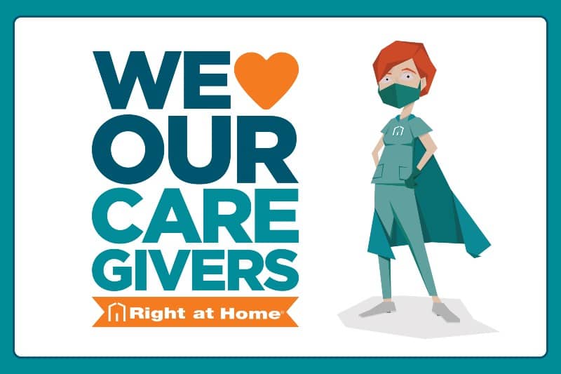 We Love Our Caregivers graphic