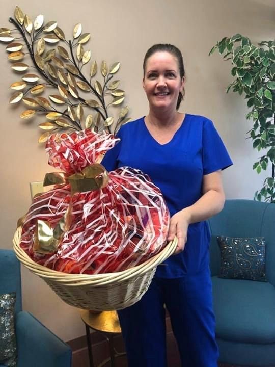 Raffle Winner from Professional Caregivers Week 