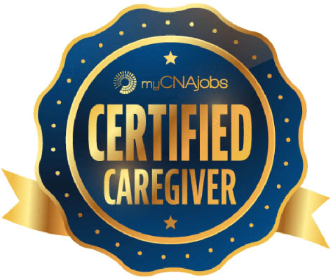 My CNA Jobs Certified Caregiver Seal