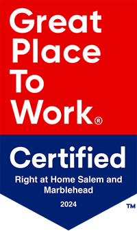 Great Places to Work 2024 Certified Badge Salem and Marblehead