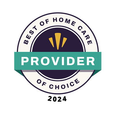 Best of Home Care Provider of Choice 2024 Badge