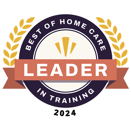 Best of Home Care Leader in Training 2024 Badge