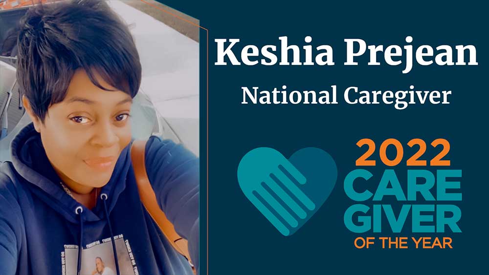 Keshia Prejean 2022 National Caregiver of the Year