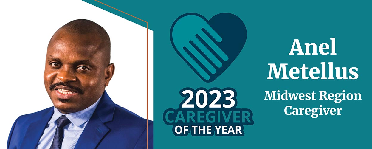 2023 Anel Metellus - Midwest Regional Caregiver of the Year 
