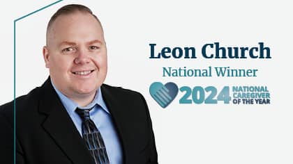Leon Church, 2024 Right at Home National Caregiver of the Year-mobile
