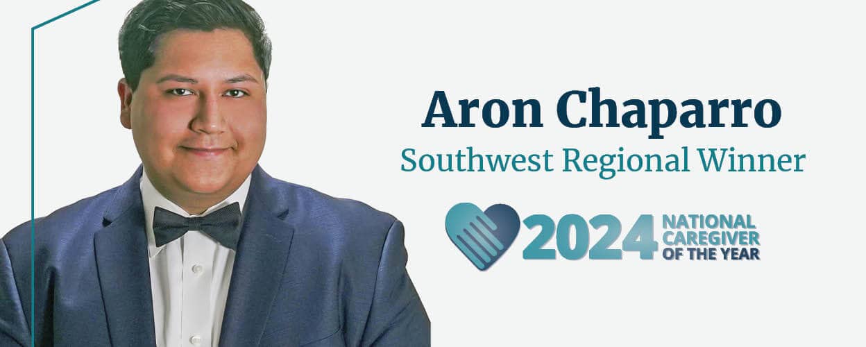 Aron Chaparro, 2024 Southwest Regional Right at Home Caregiver of the Year Winner