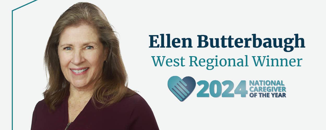 Ellen Butterbaugh, 2024 West Region winner of Right at Home Caregiver of the Year