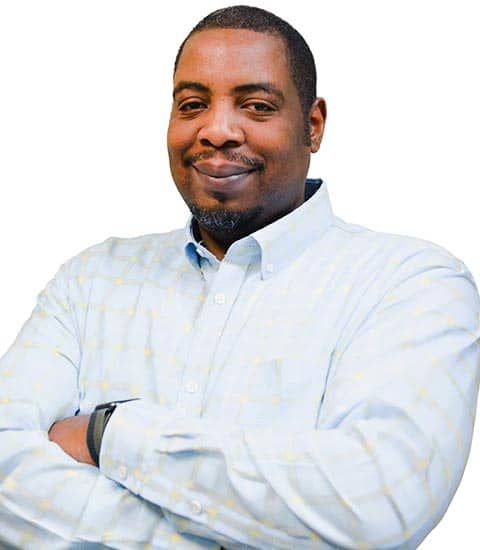 Delvon Denson, Right at Home East Central Regional Caregiver of the Year headshot