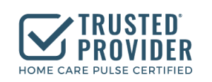 The Trusted Provider, Home Care Pulse Certified logo.
