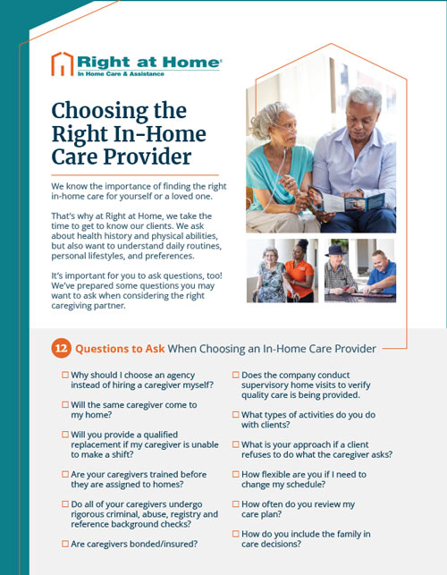 choosing the right in home care provider guide for download